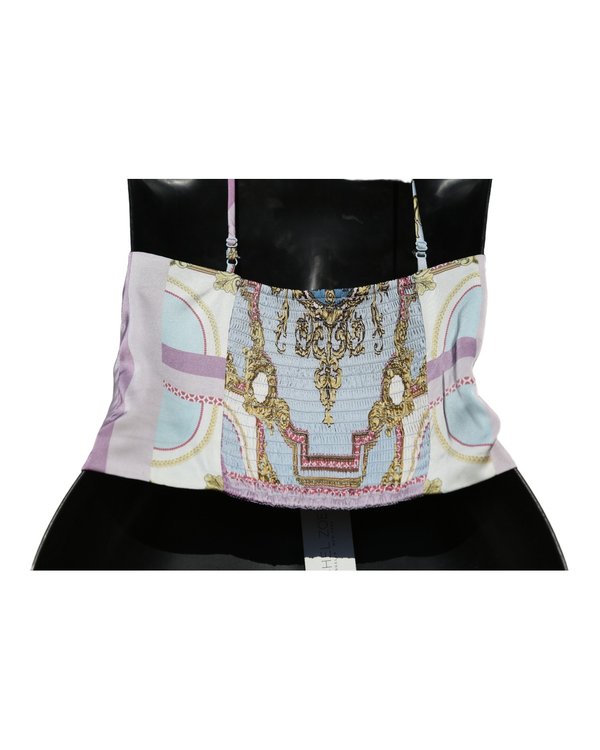 Top Halter Barroco Rachel Zoe PF1A3235 - vista alternativa