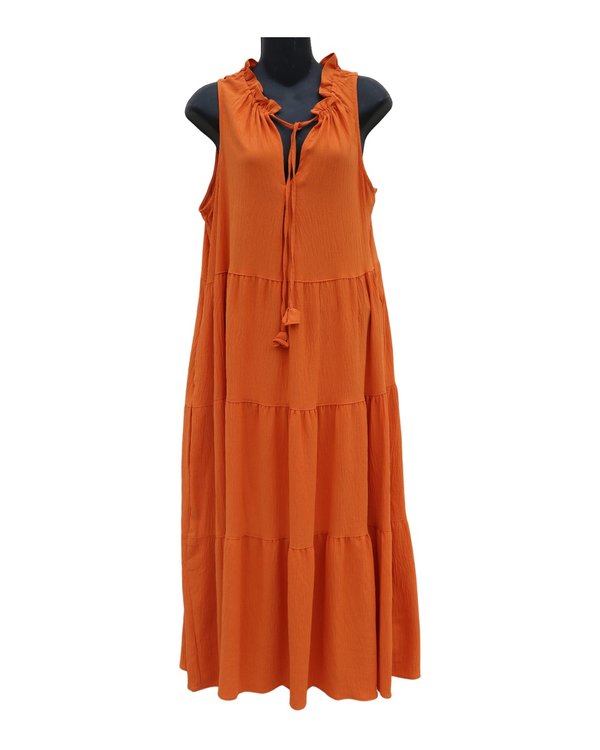 Vestido Maxi Naranja MAX STUDIO LONDON PF1A3072