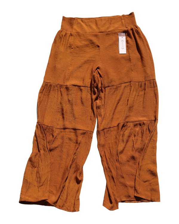 Pantalón Palazzo Café Terracota nanette PF1A3239