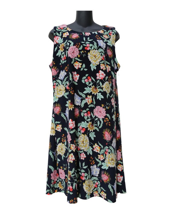 Vestido Azul Floral Multicolor TOMMY HILFIGER PF1A2997