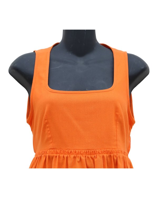 Vestido Midi Naranja o.p.t one pretty time PF1A3120 - vista alternativa