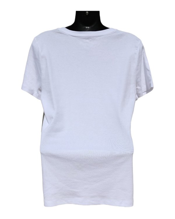 Playera V-Neck Blanca Tommy Hilfiger PF1A3233 - vista alternativa