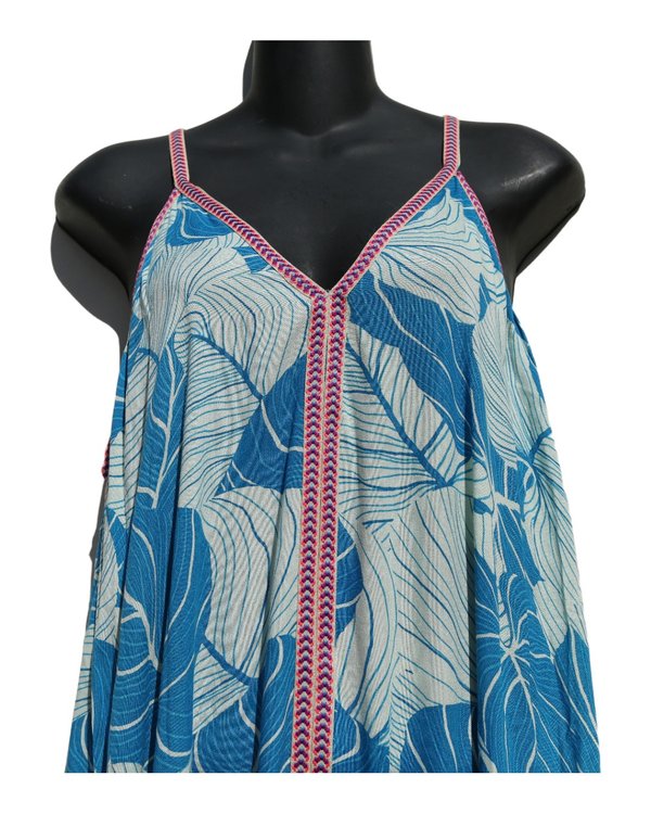 Vestido Maxi Boho con Bordado AMERICA & BEYOND PF1A3186 - vista alternativa