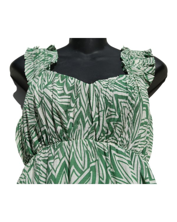 Vestido Tropical Babydoll Blu Pepper PF1A3190 - vista alternativa