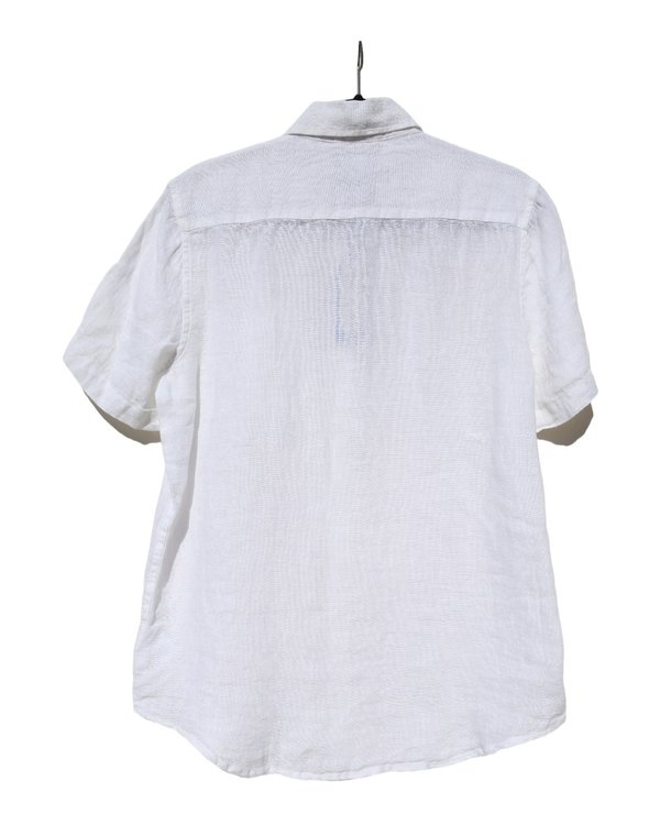 Camisa Lino Blanco Caribbean Joe PF1A3251 - vista alternativa