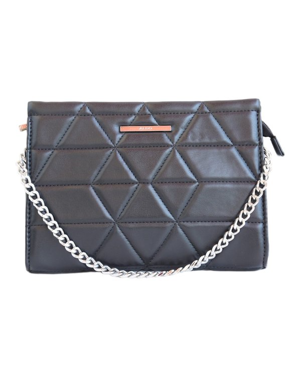 Clutch Quilted con cadena y strap Aldo PF1A2881