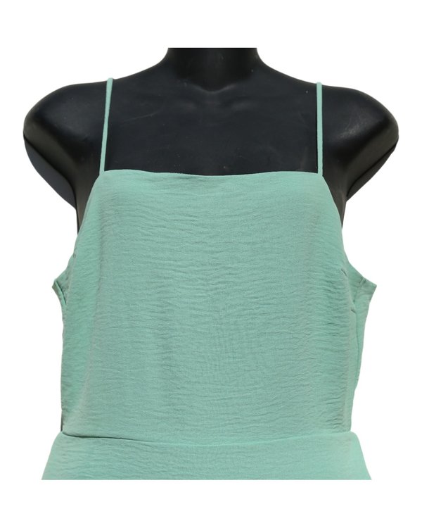 Vestido Menta con Volante Monteau Los Angeles PF1A3214 - vista alternativa