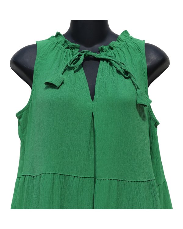 Vestido Verde Esmeralda Tiered MAX STUDIO PF1A3179 - vista alternativa