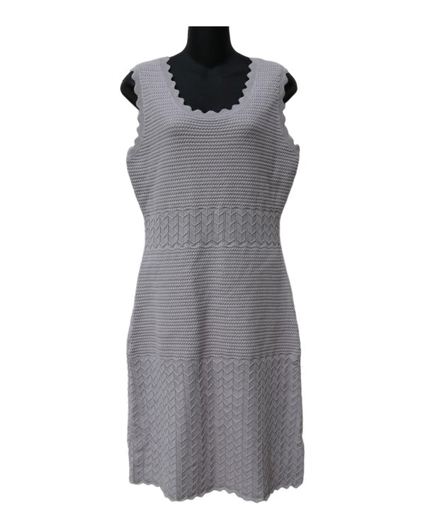 Vestido Tejido Gris C&C california PF1A3013