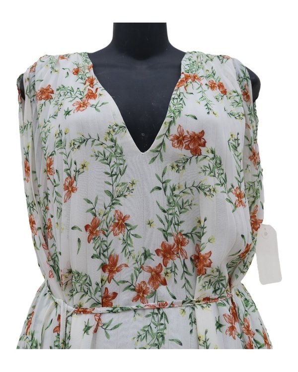 Vestido Plisado Floral MAX STUDIO LONDON PF1A3092 - vista alternativa