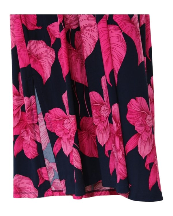 Vestido Maxi Azul Rosa Floral TOMMY HILFIGER PF1A2993 - vista alternativa