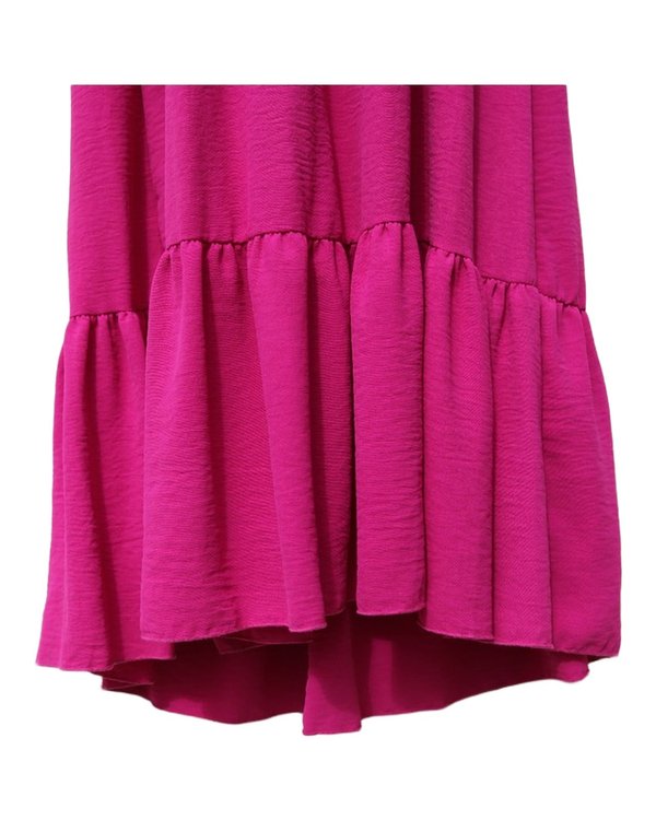 Vestido Maxi Rosa See you monday PF1A2981 - vista alternativa