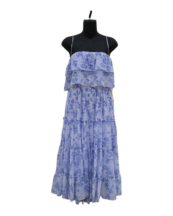 Vestido Maxi Floral Azul I.STATE PF1A3064
