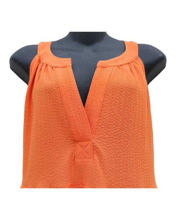 Vestido Naranja Texturizado Calvin Klein PF1A3088 - vista alternativa