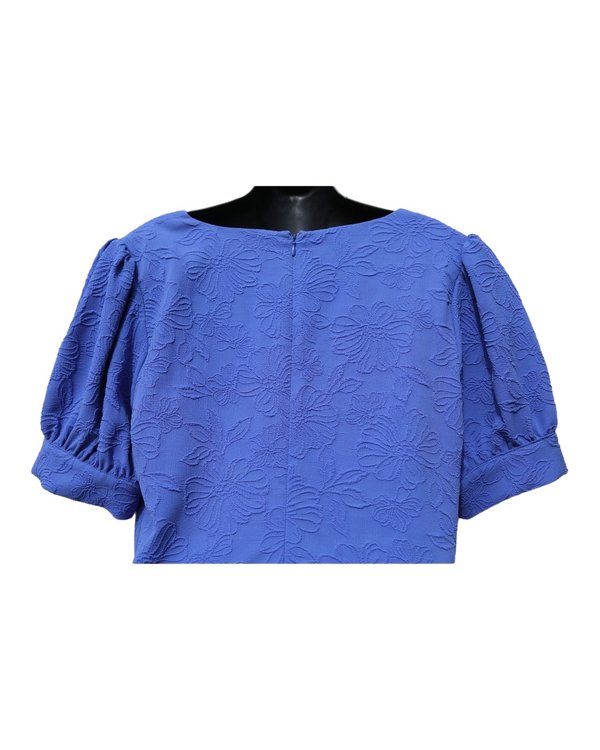 Vestido Azul Texturizado TOMMY HILFIGER PF1A2985 - vista alternativa