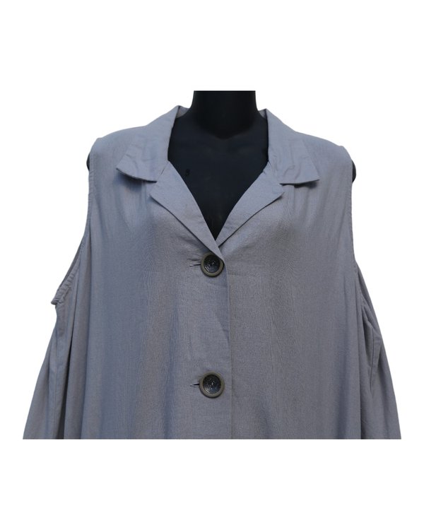 Vestido Gris Lagenlook FORCYNTHIA PF1A3164 - vista alternativa