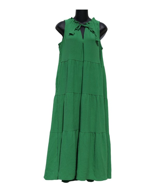 Vestido Verde Esmeralda Tiered MAX STUDIO PF1A3179